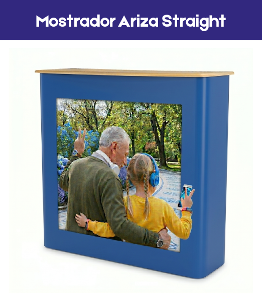 Mostrador Ariza Straight