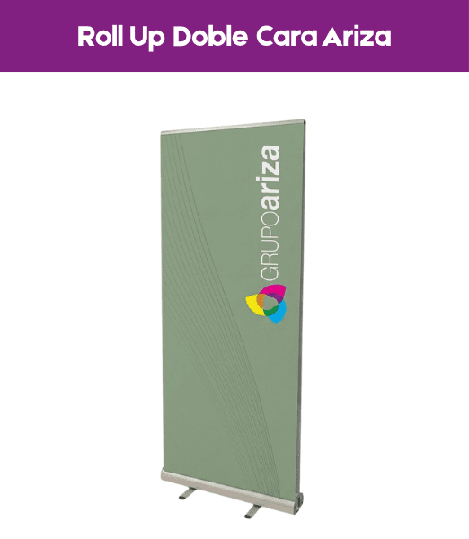 Roll-Up Doble Cara Ariza 20