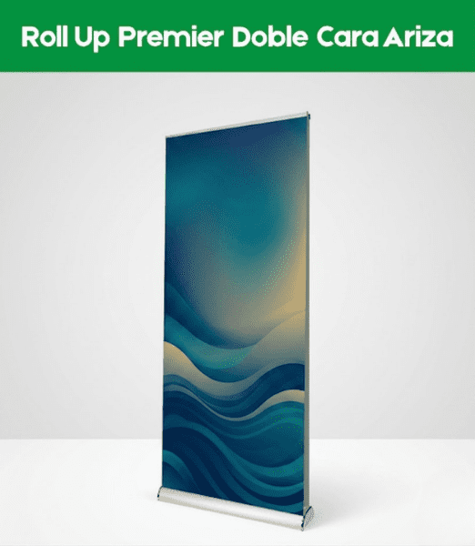 Roll-Up Premier Doble Cara Ariza 20