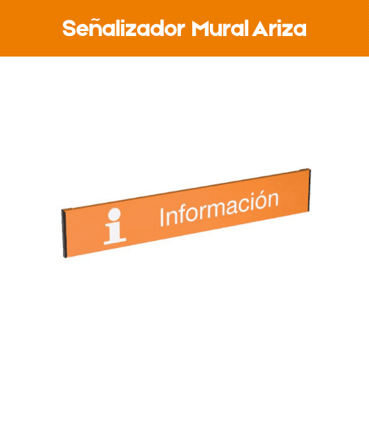 Señalizador mural Ariza 60