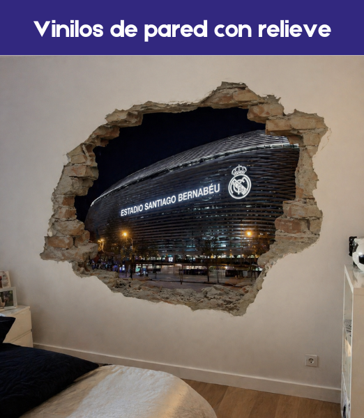 Vinilos de Pared con Relieve