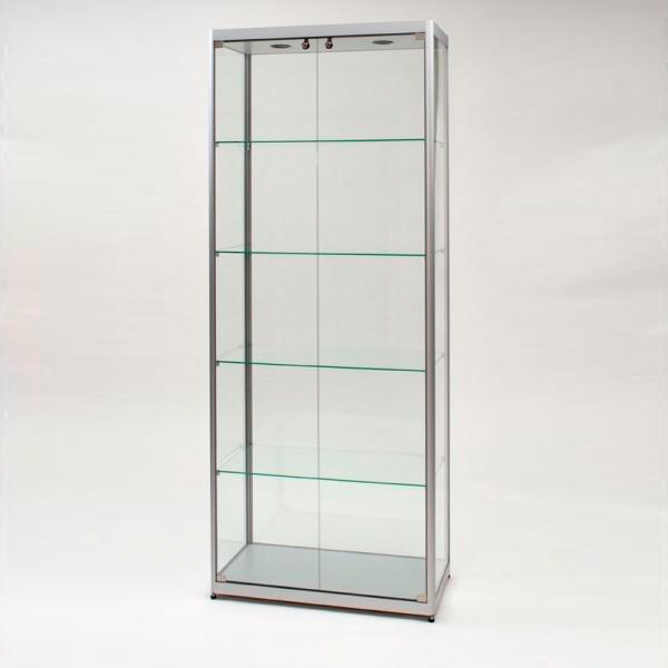 Vitrina iluminada Ariza 70, vitrinas expositoras con perfil de aluminio.