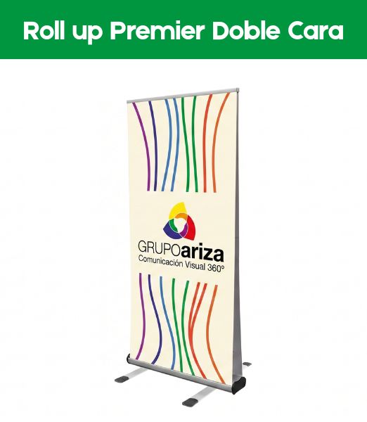 Roll-Up Premier Doble Cara Ariza 20