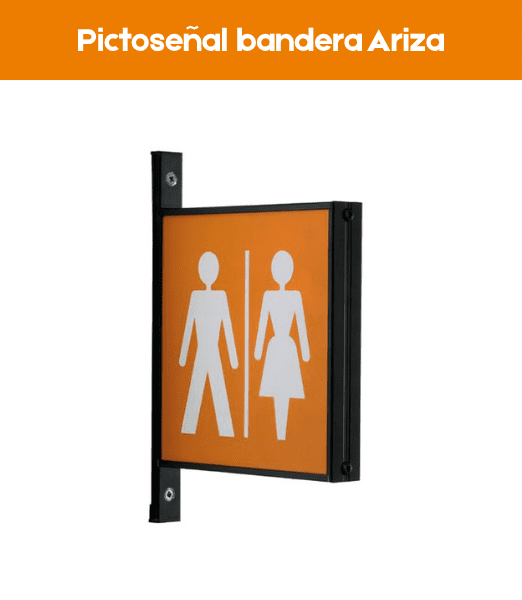 Pictoseñal bandera Ariza 60