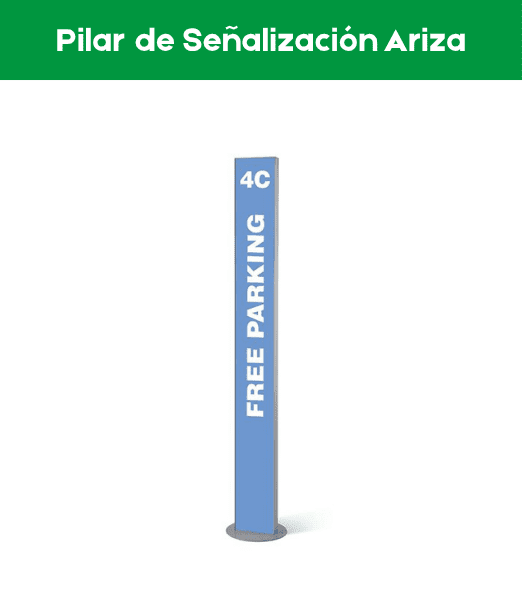 Pilar de Señalización Ariza 30