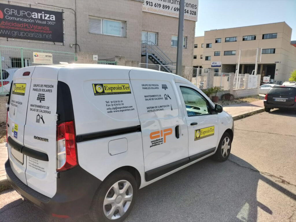 rotular vehículos de empresa