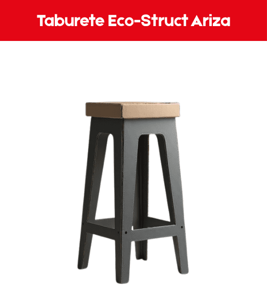 Taburete Eco-Struct Ariza
