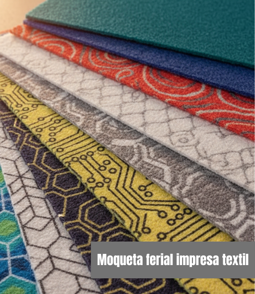 moqueta ferial impresa