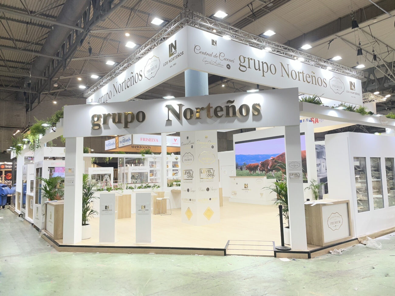 diseño de stands los norteños