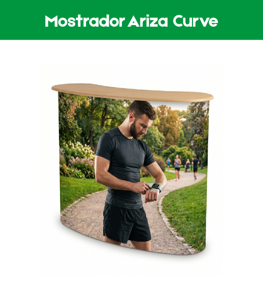 Mostrador Ariza curve