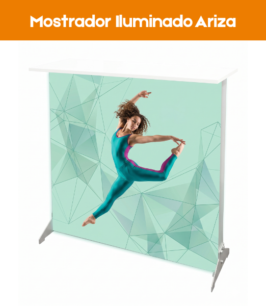 Mostrador iluminado Ariza