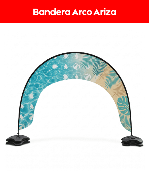 Bandera arco Ariza