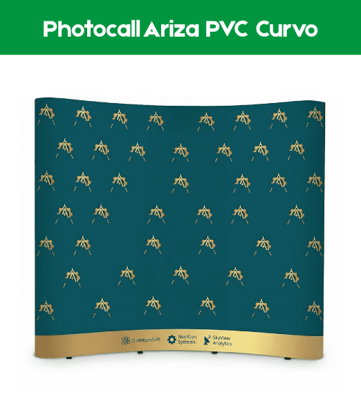 Photocall Ariza PVC Curvo