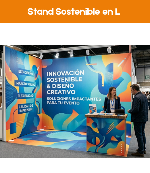 Stand Sostenible en L