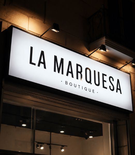 Rótulos de exterior